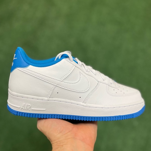 Nike Air Force 1 White Light Photo Blue